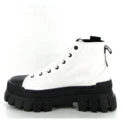 Palladium Bottines Et Boots Revolt Hi Tx Blanc -Magasin De Chaussures E206601 3