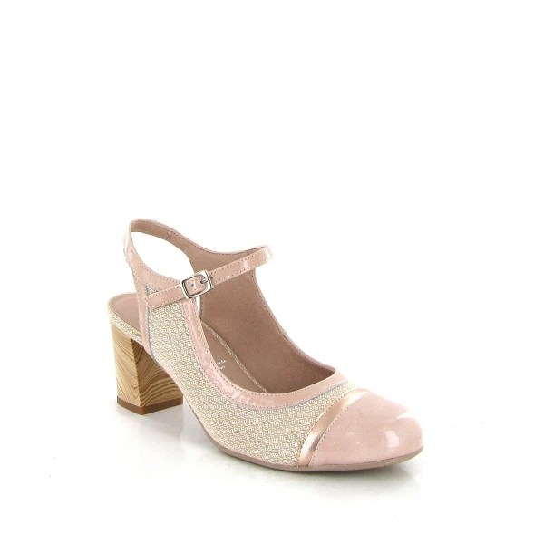 Dorking Escarpins Rodin D8742 Rose 1 Dorking Escarpins Rodin D8742 Rose