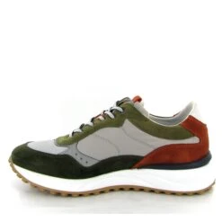 Fluchos Lacets Aston F1482 Kaki -Magasin De Chaussures E209401 3