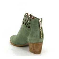 Mamzelle Bottines Et Boots Tami Vert 6 Mamzelle Bottines Et Boots Tami Vert -Magasin De Chaussures E214803 3