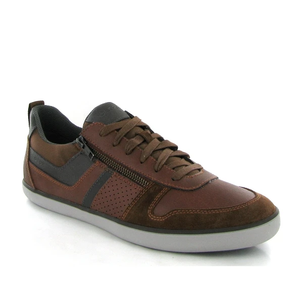 Geox Lacets Elver U25bcb Marron 1 Geox Lacets Elver U25bcb Marron