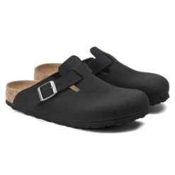 Birkenstock Mules Boston Bfbc Earthy Vegan Black 1020497 Noir 7 Birkenstock Mules Boston Bfbc Earthy Vegan Black 1020497 Noir -Magasin De Chaussures E232301 3