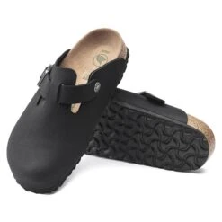Birkenstock Mules Boston Bfbc Earthy Vegan Black 1020497 Noir 8 Birkenstock Mules Boston Bfbc Earthy Vegan Black 1020497 Noir -Magasin De Chaussures E232301 4