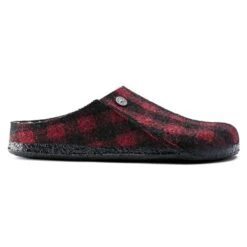 Birkenstock Mules Zermatt Rivet Plaid Red 1017542 Rouge 7 Birkenstock Mules Zermatt Rivet Plaid Red 1017542 Rouge -Magasin De Chaussures E232901 3