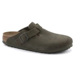 Birkenstock Mules Boston Vl 1024714 Kaki