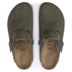 Birkenstock Mules Boston Vl 1024714 Kaki -Magasin De Chaussures E268601 3