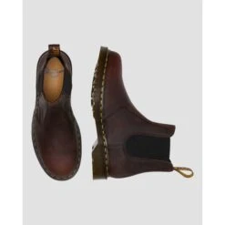 Doc Martens Bottines Et Boots 2976 Waxed Full Grain 30676294 Marron -Magasin De Chaussures E271701 4