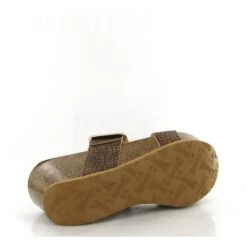 K Daques Mules Culip Croco Marron -Magasin De Chaussures E277402 4