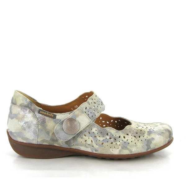 Mephisto Mobils Ballerines Fabienne Camouflage 2 Mephisto Mobils Ballerines Fabienne Camouflage – Image 2