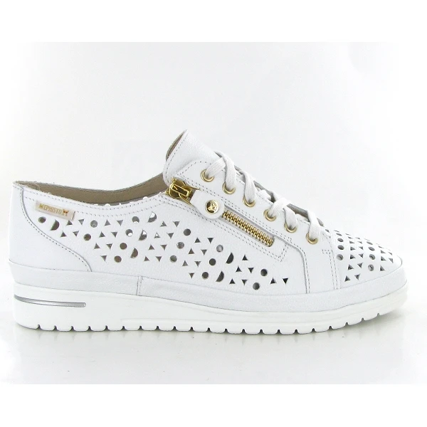 Mephisto Lacets June Perf Blanc 2 Mephisto Lacets June Perf Blanc – Image 2
