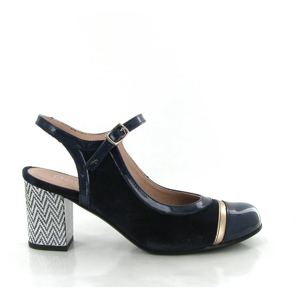 Dorking Escarpins Rodin Bleu 2 Dorking Escarpins Rodin Bleu – Image 2