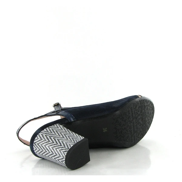 Dorking Escarpins Rodin Bleu 4 Dorking Escarpins Rodin Bleu – Image 4