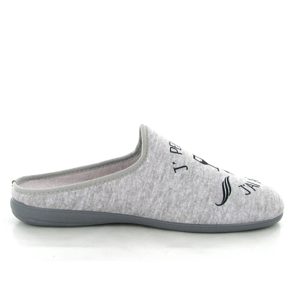 La Maison De L Espadrille Mules 2482 Apero Gris 2 La Maison De L Espadrille Mules 2482 Apero Gris – Image 2